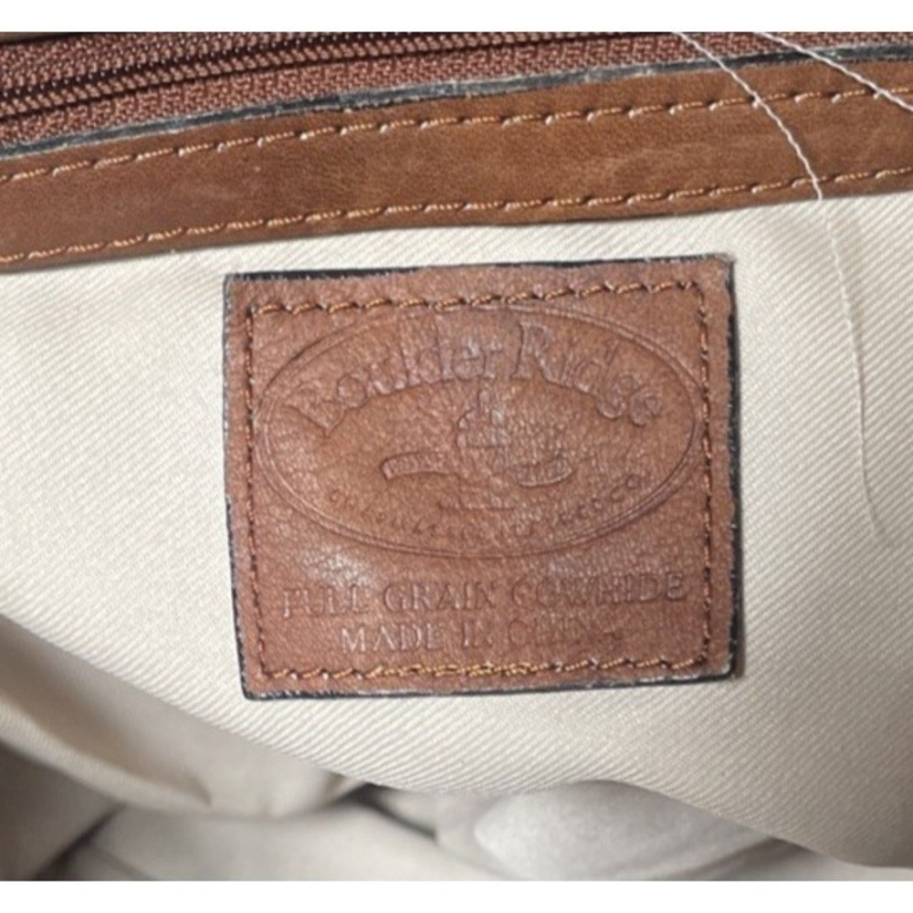 Boulder Ridge Backpack Cowhide Leather Rucksack Bag - Picture 10 of 14